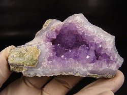 画像1: 福島県宝川産アメジスト（紫水晶）オンアゲート 169.2g