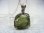 画像1: チェコ産モルダバイトSA原石シルバー枠ペンダント（鑑別カード/サービスチェーン付き） 4.2g (1)