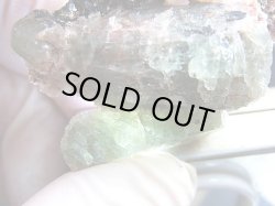 画像2: スウェーデン・ラップランド産アパタイト/ヘマタイト付き水晶原石 22.0g