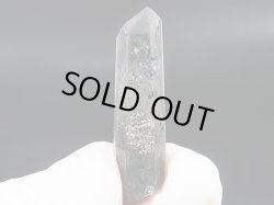 画像1: ノルウェー産水晶ポイント（アクチノライト/ヘマタイト入り）3.6g