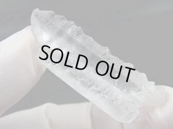 画像2: マダガスカル産グロースインターフェレンスＤＴ蝕像水晶 13.7g