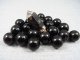 オリジナル加工：フィンランド・リプシニエミ産モリオン（黒水晶/ケアンゴーム）・ビーズ 15.5mm平均