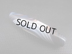 画像2: ボツワナ産ピクチャーアゲート現代天珠 直径約14.5×61.5mm