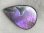 画像2: レアカラー：ピンク/パープルシラーラブラドライト研磨タンブル 6.5g (2)