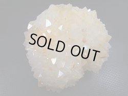 画像1: ベトナム・Bac Kan省産ゴールデンヒーラー水晶クラスター（オーラ被膜あり） 351.2g