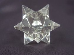画像1: ガネーシュヒマール・ティプリン産水晶使用マカバスター水晶（六芒星/五芒星十二面体） 13.3g