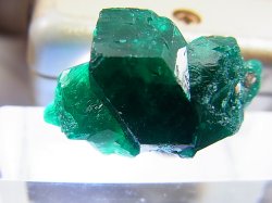 画像2: コンゴ産ダイオプテーズ原石（大粒結晶） 4.4g