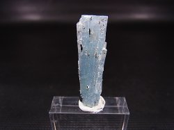 画像1: ベトナム産連晶結束型アクアマリン原石（ブラックトルマリン付き） 3.4g