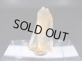 五代松鉱山産トラピチェ・レモン水晶（ダブルポイント） 0.9g