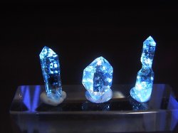 画像1: スペイン・アストゥリアス産ペトロリウム水晶（ＤＴ/セプター） 3点セット トータル 0.9g
