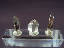 画像2: スペイン・アストゥリアス産ペトロリウム水晶（ＤＴ/セプター） 3点セット トータル 0.9g