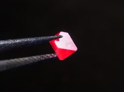 画像2: ミャンマー・モゴック産宝石質レッドスピネル結晶（八面体） 0.6カラット