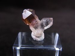 画像1: マダガスカル産ジャパニーズツイン（日本式双晶水晶/エレスチャル） 0.5g