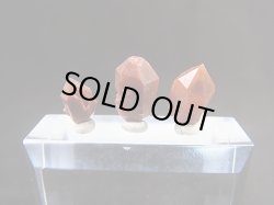 画像2: スペイン・バレンシア産赤鉄水晶（クオルゾ・ロホ） 3点セット トータル 1.6g