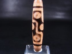 画像2: 「九眼」現代天珠 直径約12.5×59mm