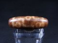 「九眼」（右下がり）現代天珠 直径約13×37mm