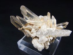 画像1: インド・マニカラン産クリア水晶クラスター（ソリューション型） 33.3g