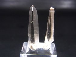 画像1: ペーニャブランカ産コロンビアン・レムリアンシード水晶ポイント 2点セット トータル 4.9g