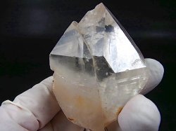 画像1: ベトナム・Bac Kan省産クリア水晶原石（ツイン/レコードキーパー付き） 148.2g