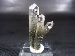 画像2: ノルウェー産水晶ポイント（アクチノライト/ヘマタイト入り/連晶） 6.7g