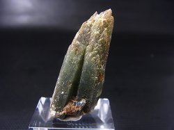 画像2: 柿野鉱山産緑水晶（ヘデンベルガイト/緑閃石入りインターフェレンス型/連晶） 8.6g