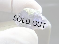 画像2: ドイツ・ザクセン州産ブルーフローライトon水晶 5.5g