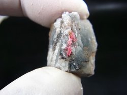 画像1: ドイツ・ザクセン州産エリスライトon水晶原石 7.1g