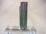 ブラジル産ブルーグリーン/ピンクヴェルデライト（グリーントルマリン）柱状結晶 12.5カラット