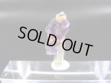 ドイツ・ザクセン州産フローライトon水晶(シデライト共生) 0.9g
