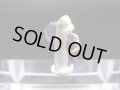 ドイツ・ザクセン州産フローライトon水晶(シデライト共生) 1.0g