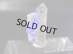 画像2: ドイツ・ザクセン州産フローライトonグリーン水晶 1.6g