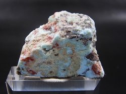 画像2: ドミニカ産キュープライト入りラリマー研磨原石 14.1g