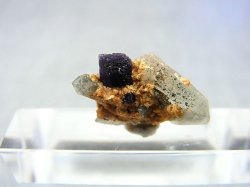 画像1: ドイツ・ザクセン州産フローライトonグリーン水晶(シデライト共生) 1.3g
