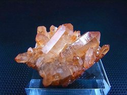 画像1: スウェーデン産ヘマタイト（タンジェリン）水晶クラスター 20.4g
