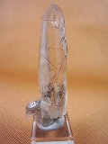ブラジル・イティンガ産ブラックトルマリンインクルージョン水晶ポイント 15.6g