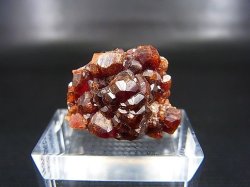 画像1: ブラジル・イティンガ産スペサルティンガーネットクラスター 4.3g