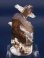 画像1: マラウイ・ムランジェ産スモーキー水晶原石（蛍光カルサイト貫入り） 42.7g (1)