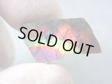フィンランド・ユレマー産スペクトロライト（パープルヴィオラミックス）研磨スライス 2.9g