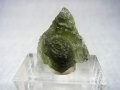 ジュエリー品質：チェコ産モルダバイトSA原石（国内鑑別書付き） 2.0ｇ