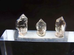 画像2: スペイン・アストゥリアス産ペトロリウム水晶（ＤＴ/セプター） 3点セット トータル 0.8g