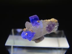 画像2: ドイツ・ザクセン州産フローライトon水晶(シデライト共生) 1.8g