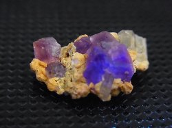 画像2: ドイツ・ザクセン州産フローライトonグリーン水晶(シデライト共生) 1.7g