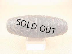 画像1: 「三十六眼」老礦（ろうこう）現代天珠 直径約20.5×54.5mm
