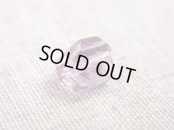 画像1: メキシコ・ベラクルス産アメジストオリジナルビーズ 約7×7×6.5mm