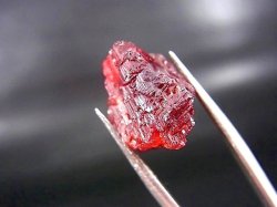 画像1: 宝石品質：ブラジル産エッチング・スペサルティンガーネット原石 14.6カラット