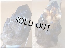 画像1: コンゴ・カタンガ産スモーキー天然シトリン水晶（キャンドル型） 52.0g