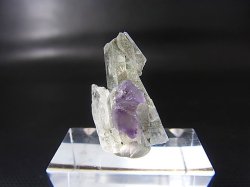 画像1: ドイツ・ザクセン州産フローライトon水晶 2.4g