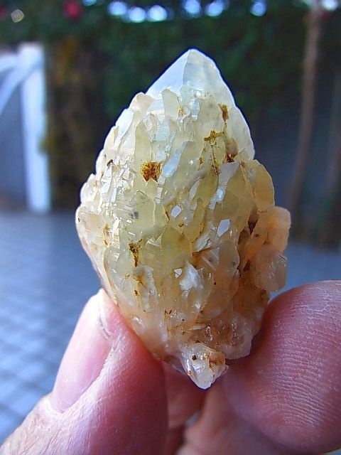 国産鉱物 荒川鉱山 緑水晶クラスター