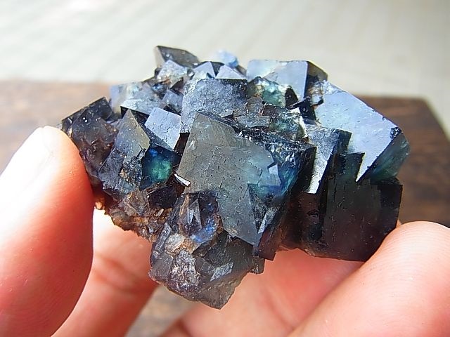 ナミビア　オコルス鉱山産　フローライト　原石　水晶共生 置物 アウトレットSALE