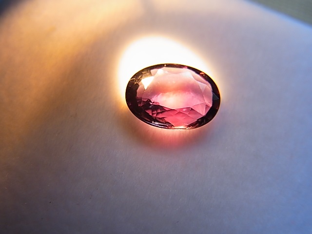 最適な価格 非加熱シルキー ピンク サファイア ルース 0.9ct - up